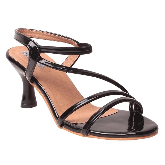 feel it comfortable leatherite casual/formal/party block heel sandals for women's & girl's feel it comfortable leatherite casual/formal/party block heel sandals for women's & girl's